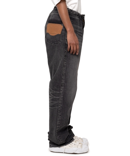 Easy Waist Denim Pants