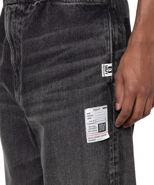 Easy Waist Denim Pants