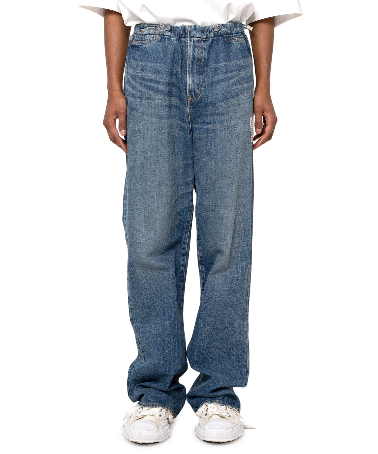 Easy Waist Denim Pants