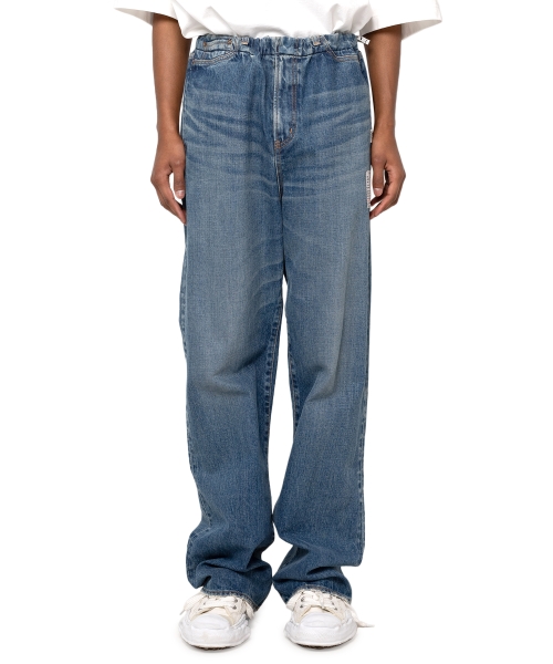 Easy Waist Denim Pants