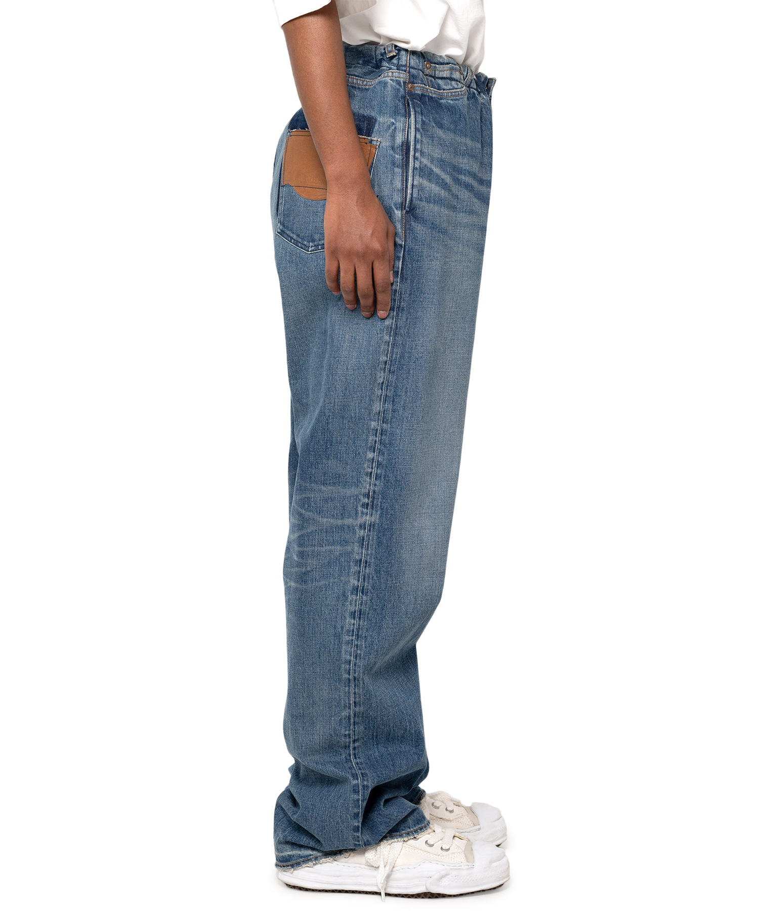 Easy Waist Denim Pants