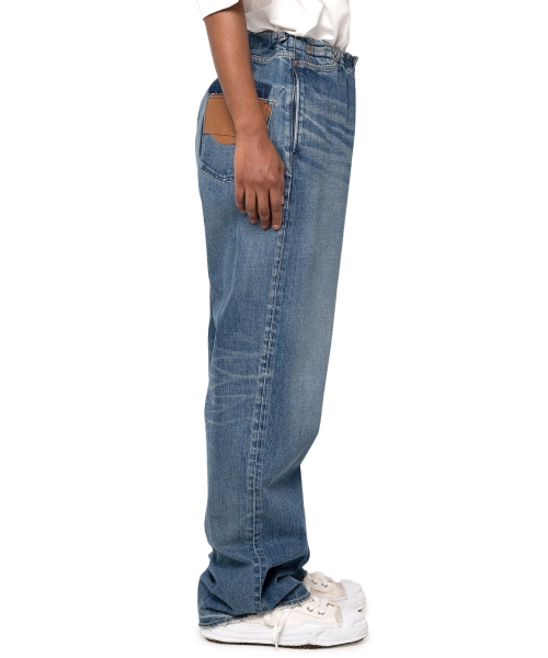 Easy Waist Denim Pants