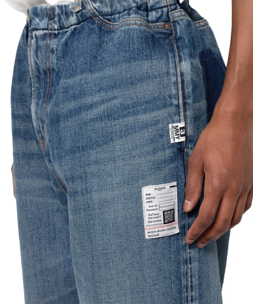 Easy Waist Denim Pants