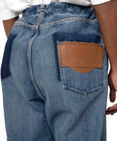 Easy Waist Denim Pants