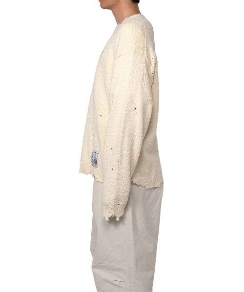 Distressed Knit Sweater