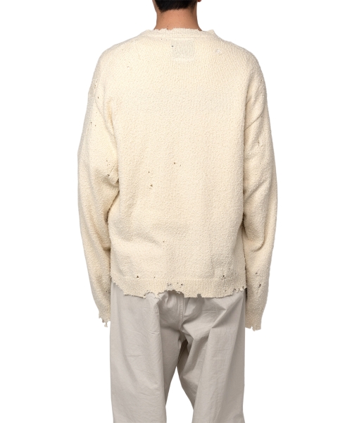 Distressed Knit Sweater