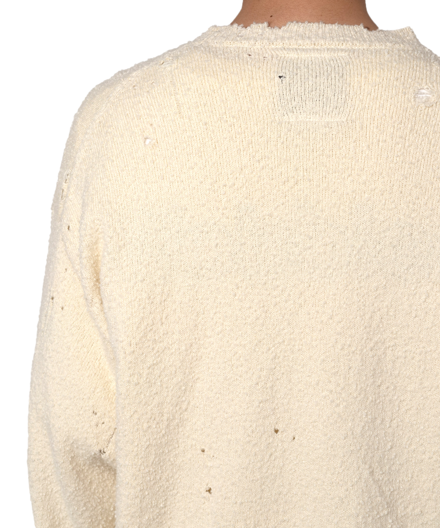 Distressed Knit Sweater