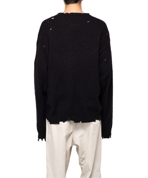 Distressed Knit Sweater