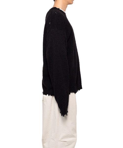 Distressed Knit Sweater