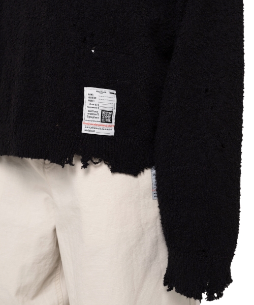 Distressed Knit Sweater