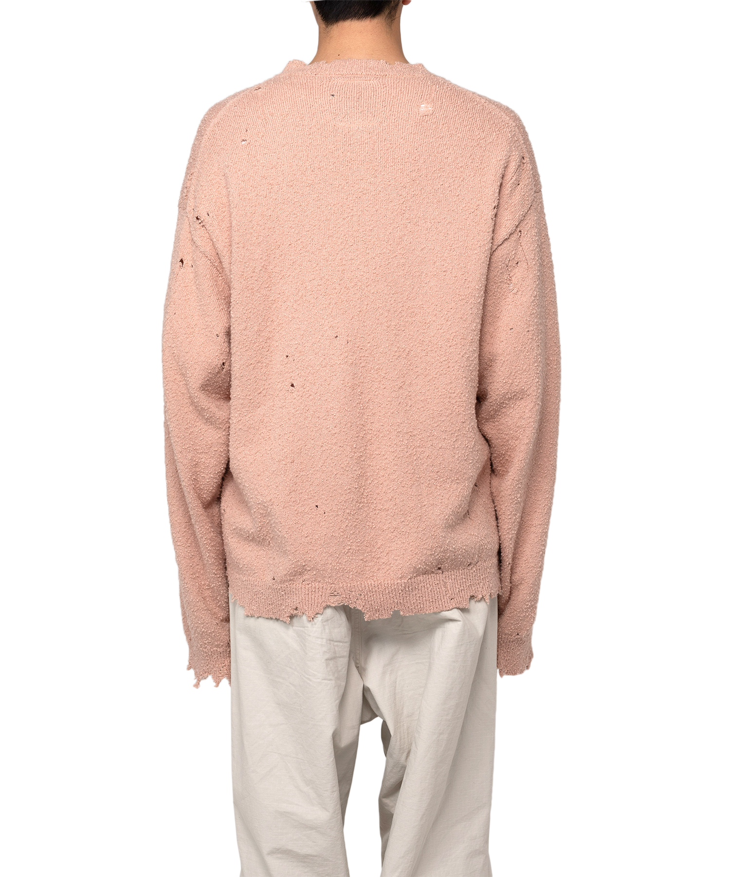 Distressed Knit Sweater