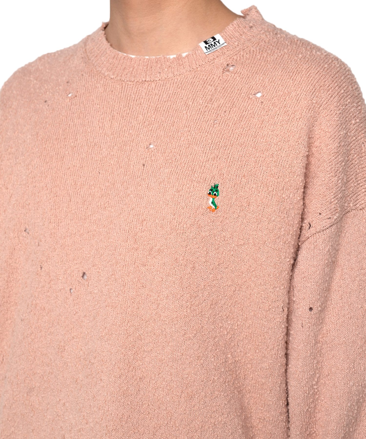 Distressed Knit Sweater