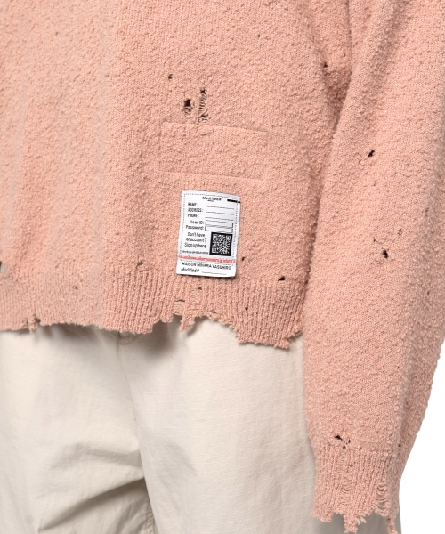 Distressed Knit Sweater