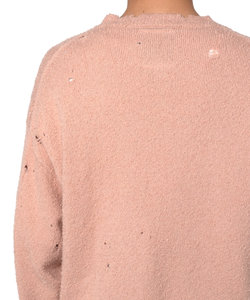 Distressed Knit Sweater