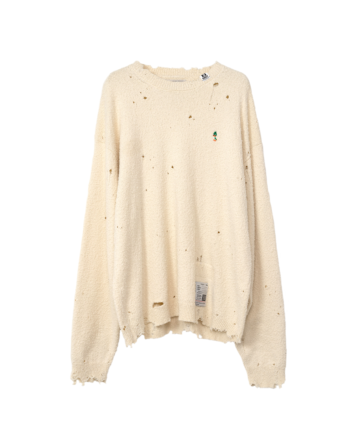 Distressed Knit Sweater