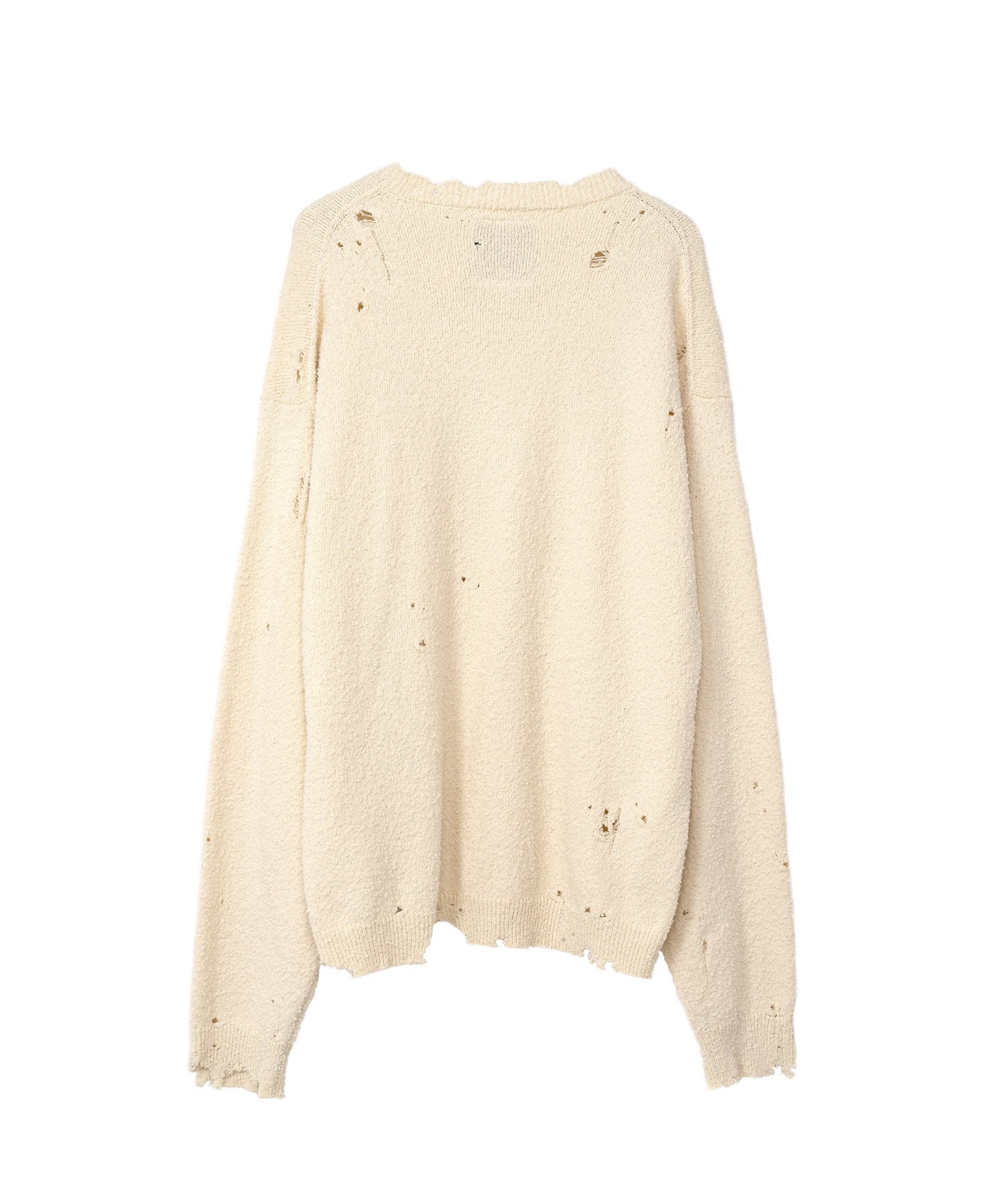 Distressed Knit Sweater