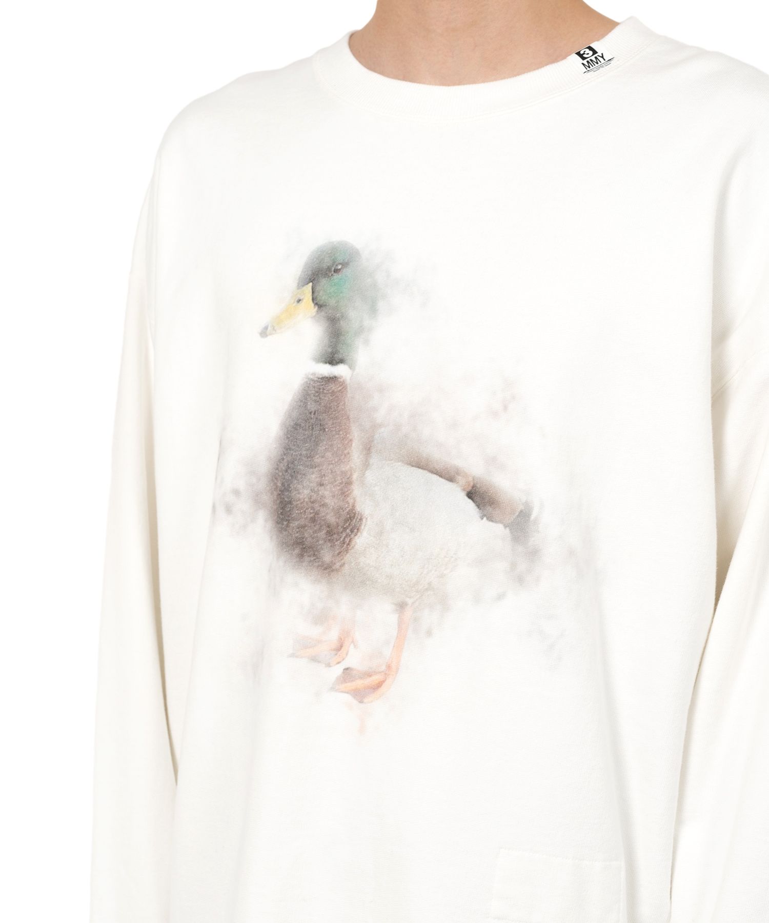 【mihara yasuhiro】Duck Printed Sweatshirt 全３色 男女兼用 Maison MIHARA YASUHIRO ONLINE STORE（ミハラヤスヒロ