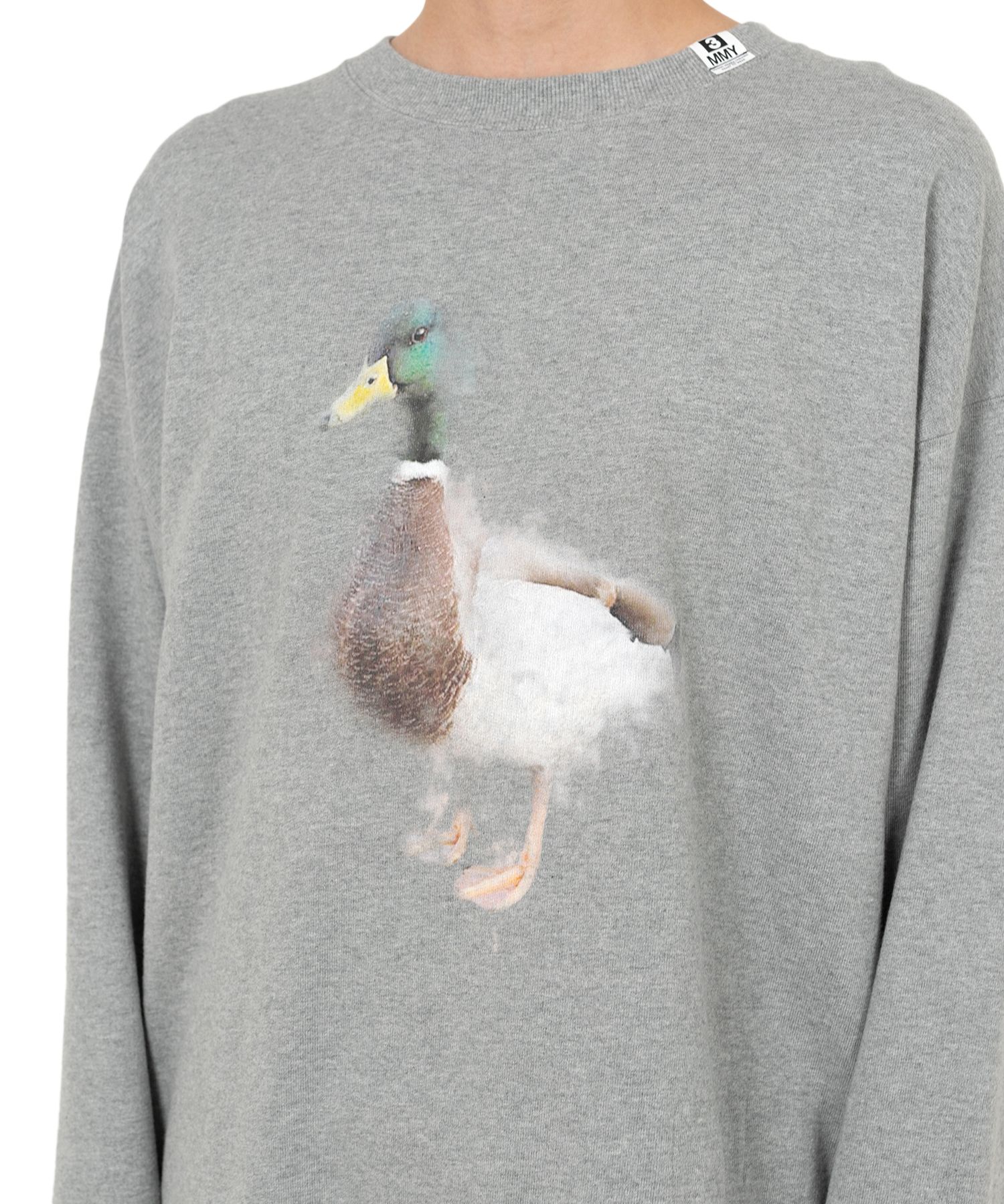 【mihara yasuhiro】Duck Printed Sweatshirt 全３色 男女兼用 Maison MIHARA YASUHIRO ONLINE STORE（ミハラヤスヒロ