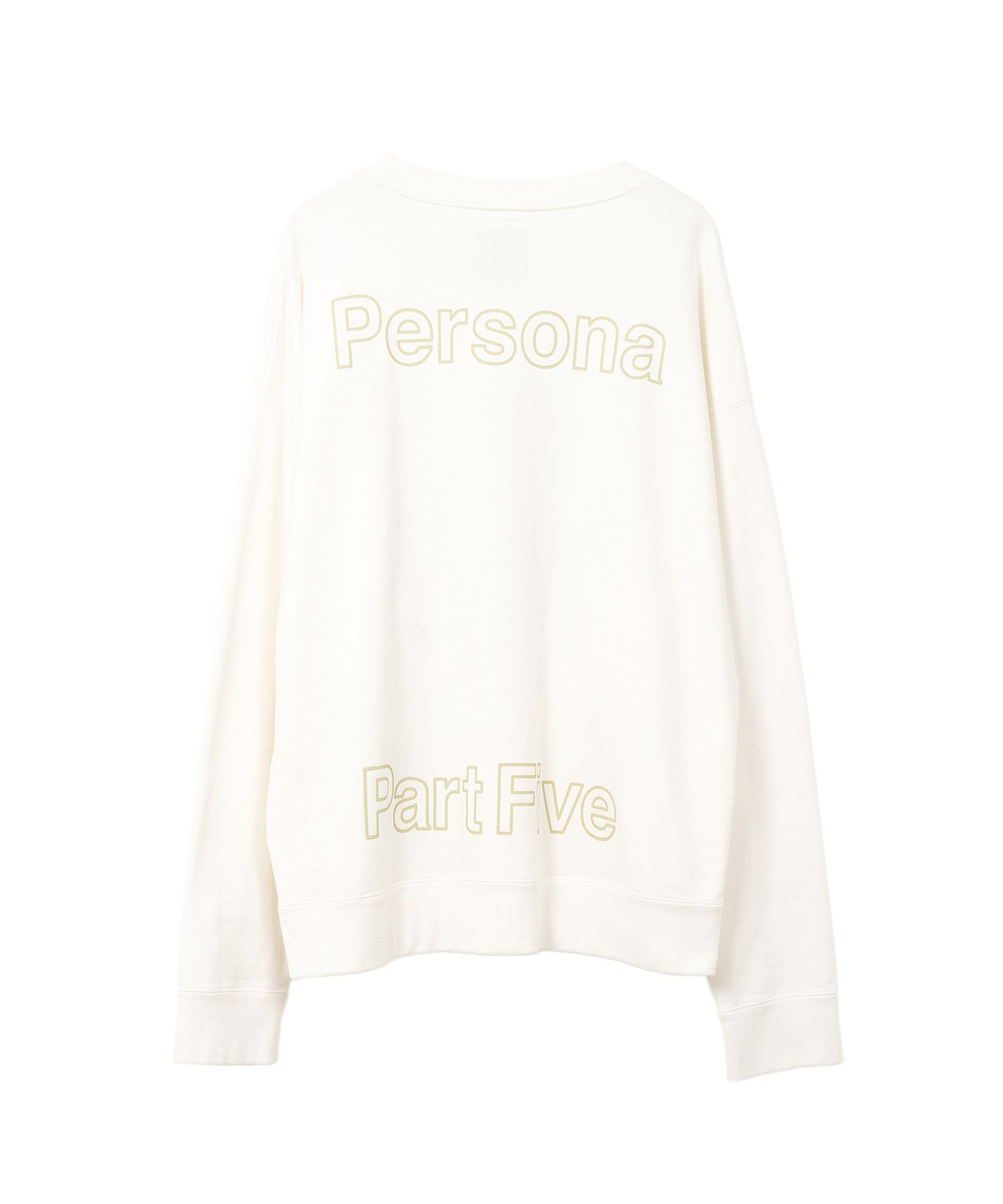The toe MARYLEBONE SWEATSHIRT ホワイト The toe MARYLEBONE SWEATSHIRT ホワイト Marylebone Sweatshirt