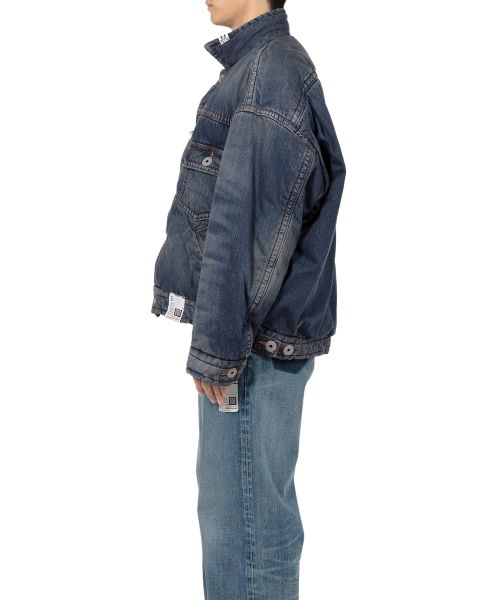 Denim Puffer Jacket