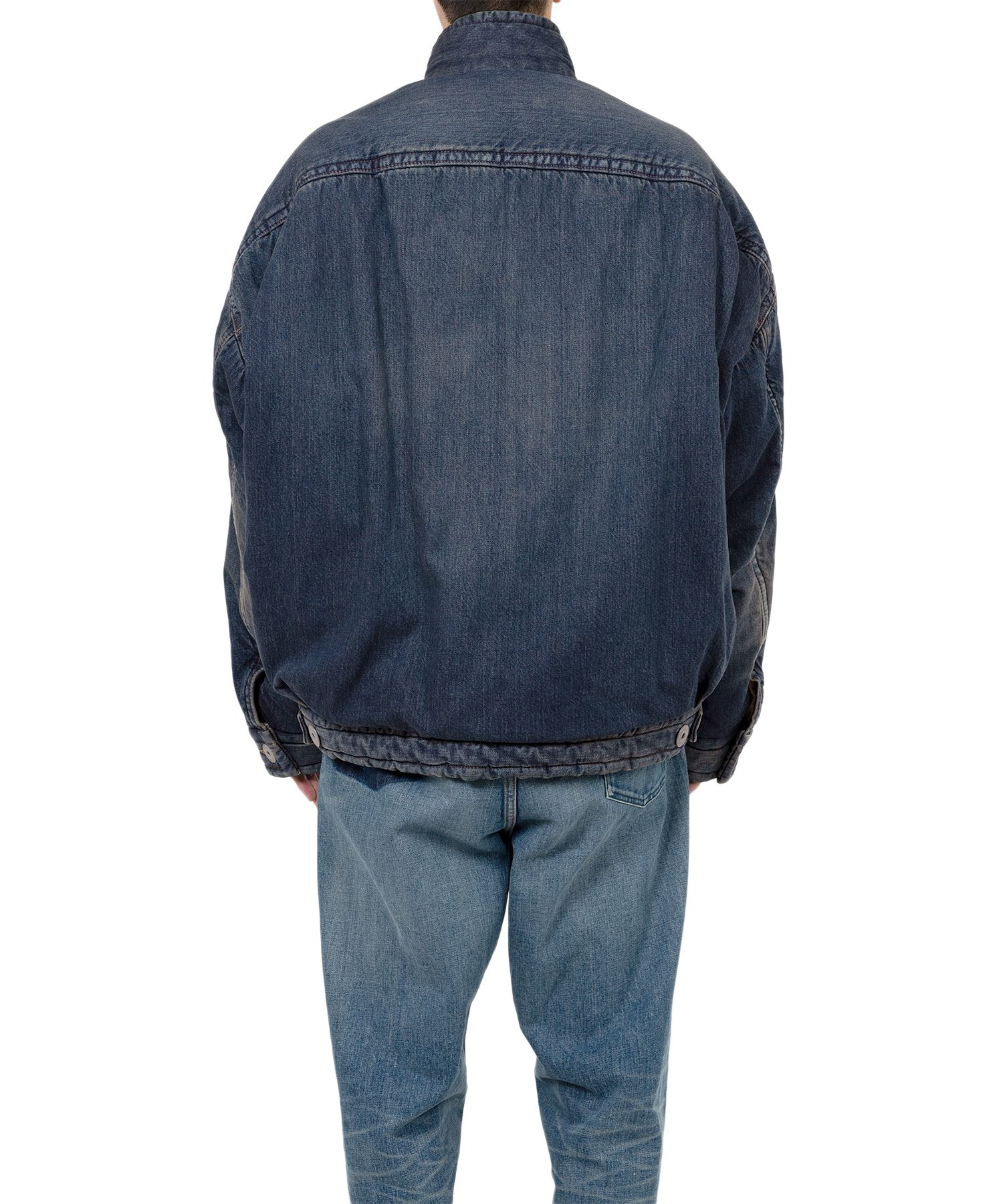 ミハラヤスヒロ　PUFFER DENIM JACKET 中綿　デニム Maison MIHARA YASUHIRO(メゾンミハラヤスヒロ) - PUFFER DENIM