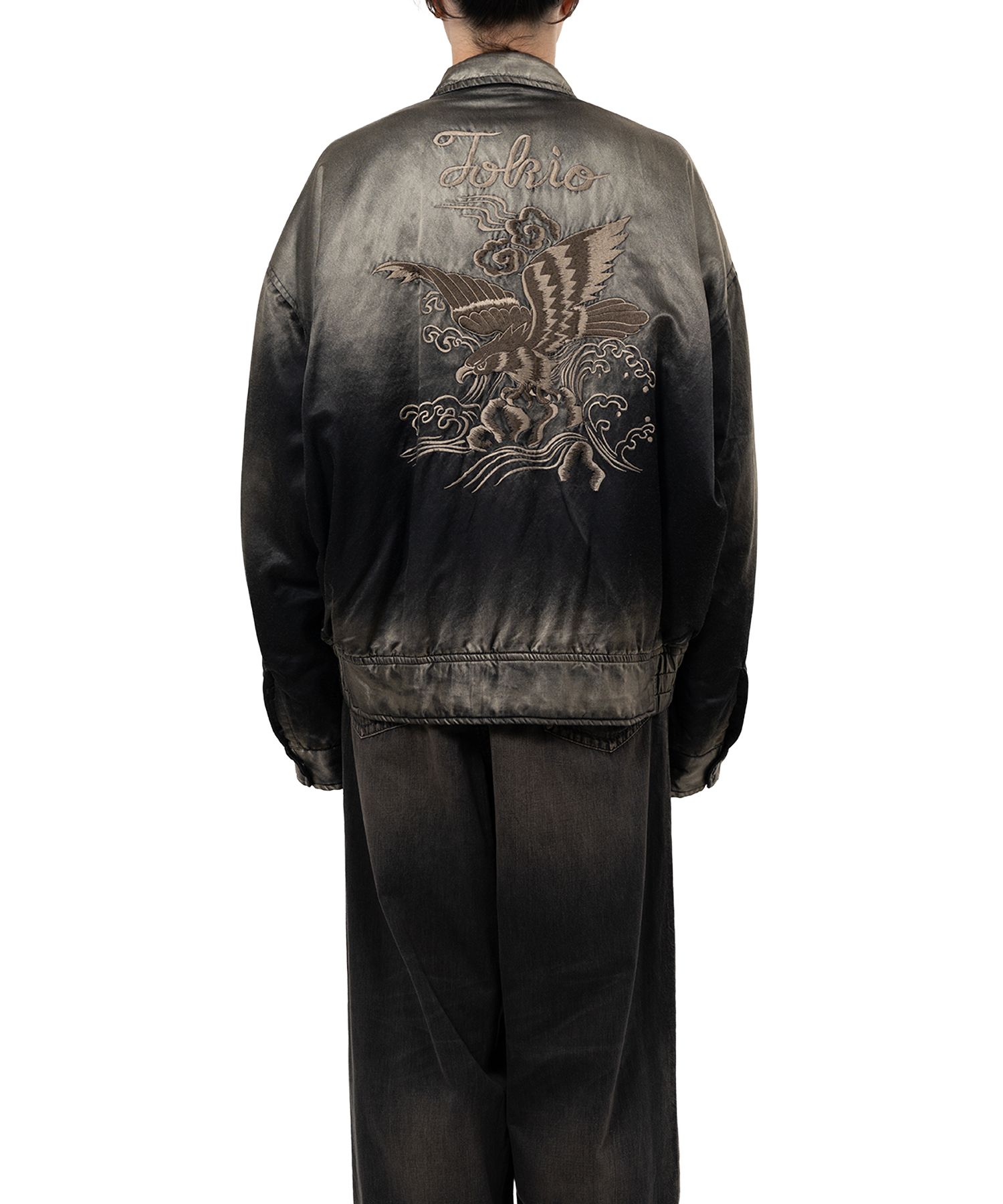 ジャケット・アウター Maison MIHARAYASUHIRO COLLARED SOUVENIR Maison MIHARA YASUHIRO】 COLLARED SOUVENIR JACKET J14BL144