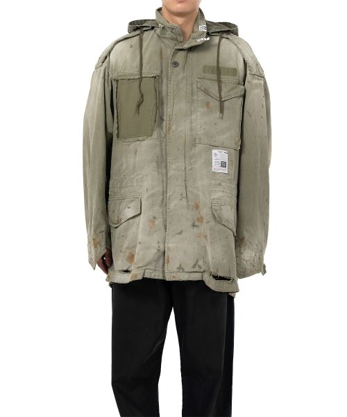 ミハラヤスヒロ　MMY アウター MIHARA YASUHIRO/ミハラヤスヒロ】CROPPED DOWN BLOUSON
