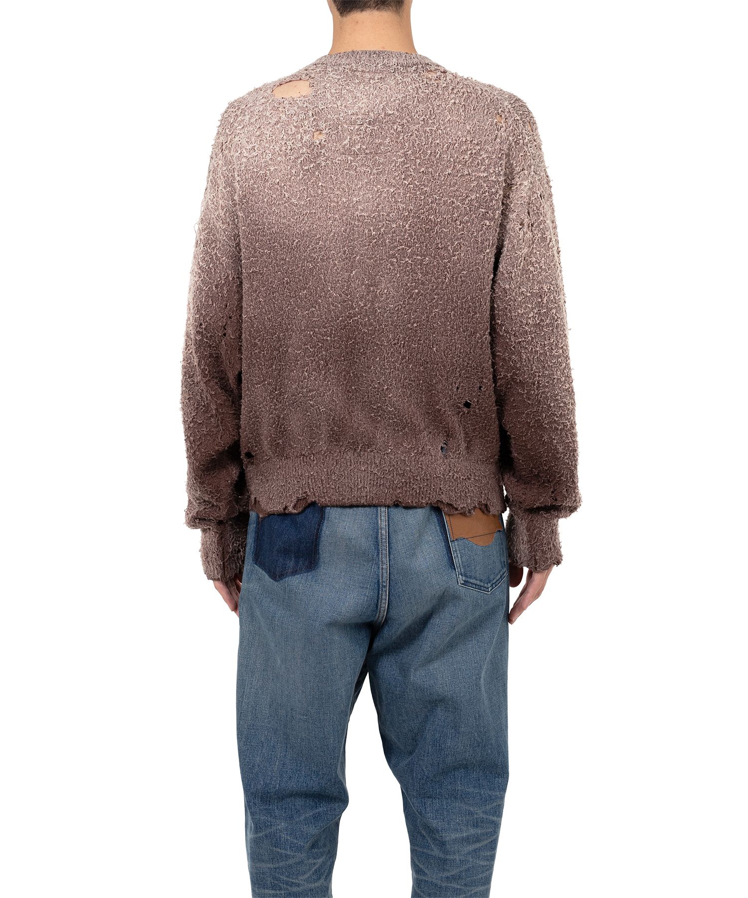 ミハラヤスヒロ 24AW Sun Faded Like Knit Sweater Maison MIHARA YASUHIRO ONLINE STORE（ミハラヤスヒロ