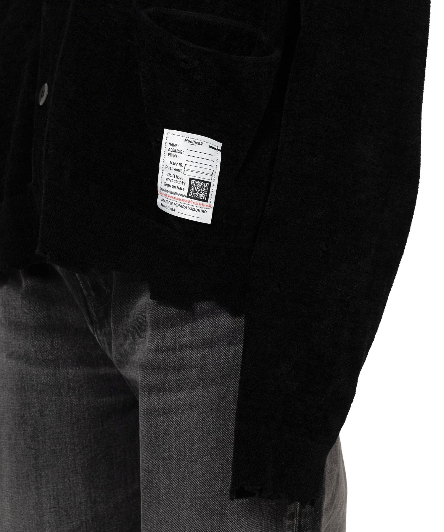 Distressed Knit Cardigan