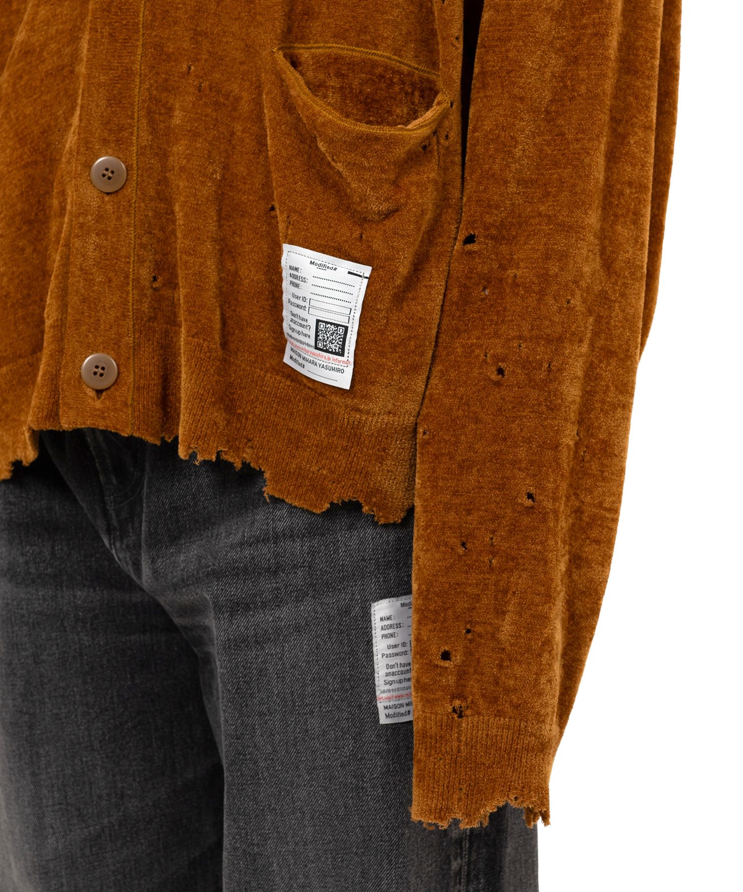 Distressed Knit Cardigan