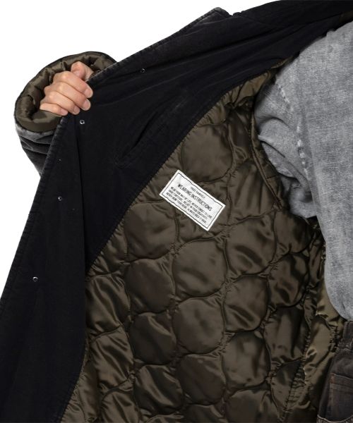 Puffer Corduroy Coat