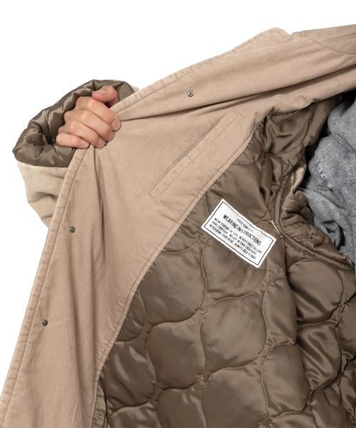 Puffer Corduroy Coat