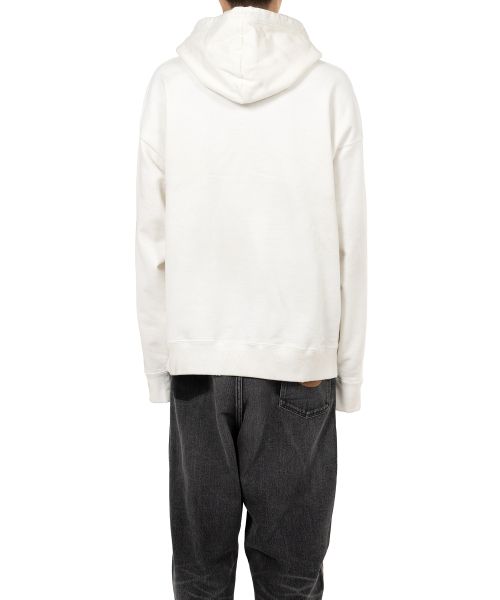 Happy Face Printed Distressed Hoodie