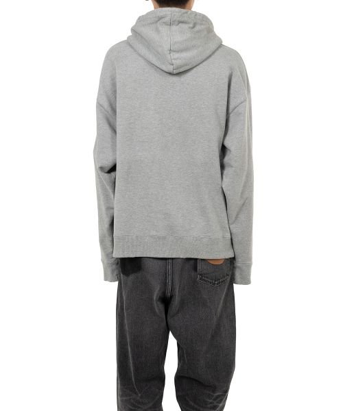 Happy Face Printed Distressed Hoodie