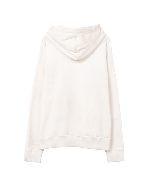 Happy Face Printed Distressed Hoodie