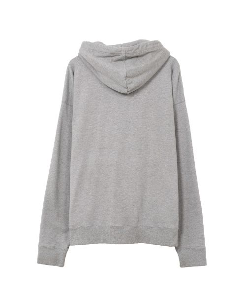 Happy Face Printed Distressed Hoodie