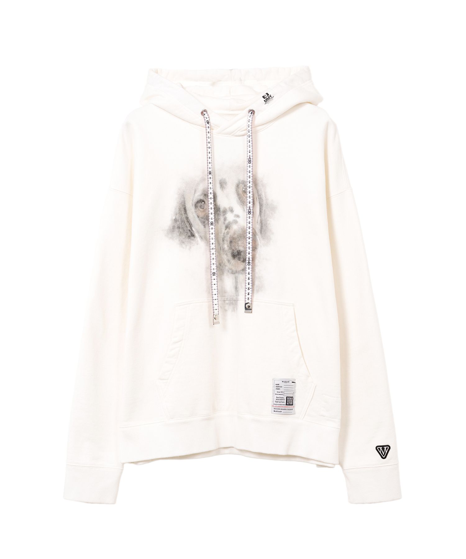すぐ届く! [メゾンミハラヤスヒロ] Dog Printed Hoodie Dog Printed Hoodie（スウェット）｜Maison MIHARA YASUHIRO