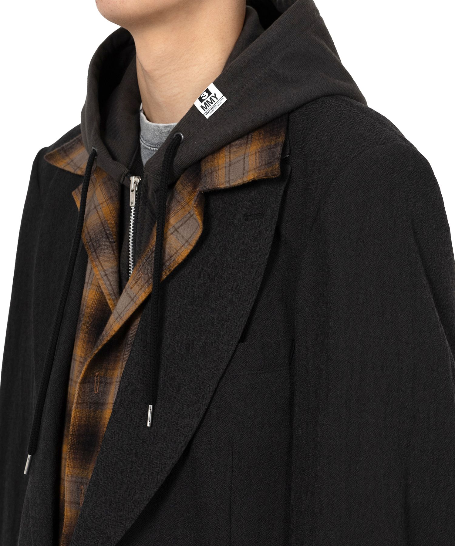 ジャケット・アウター Mihara Yasuhiro 00s Heavy Wool Coat Maison MIHARA YASUHIRO - Wool Long Coat | fakejam