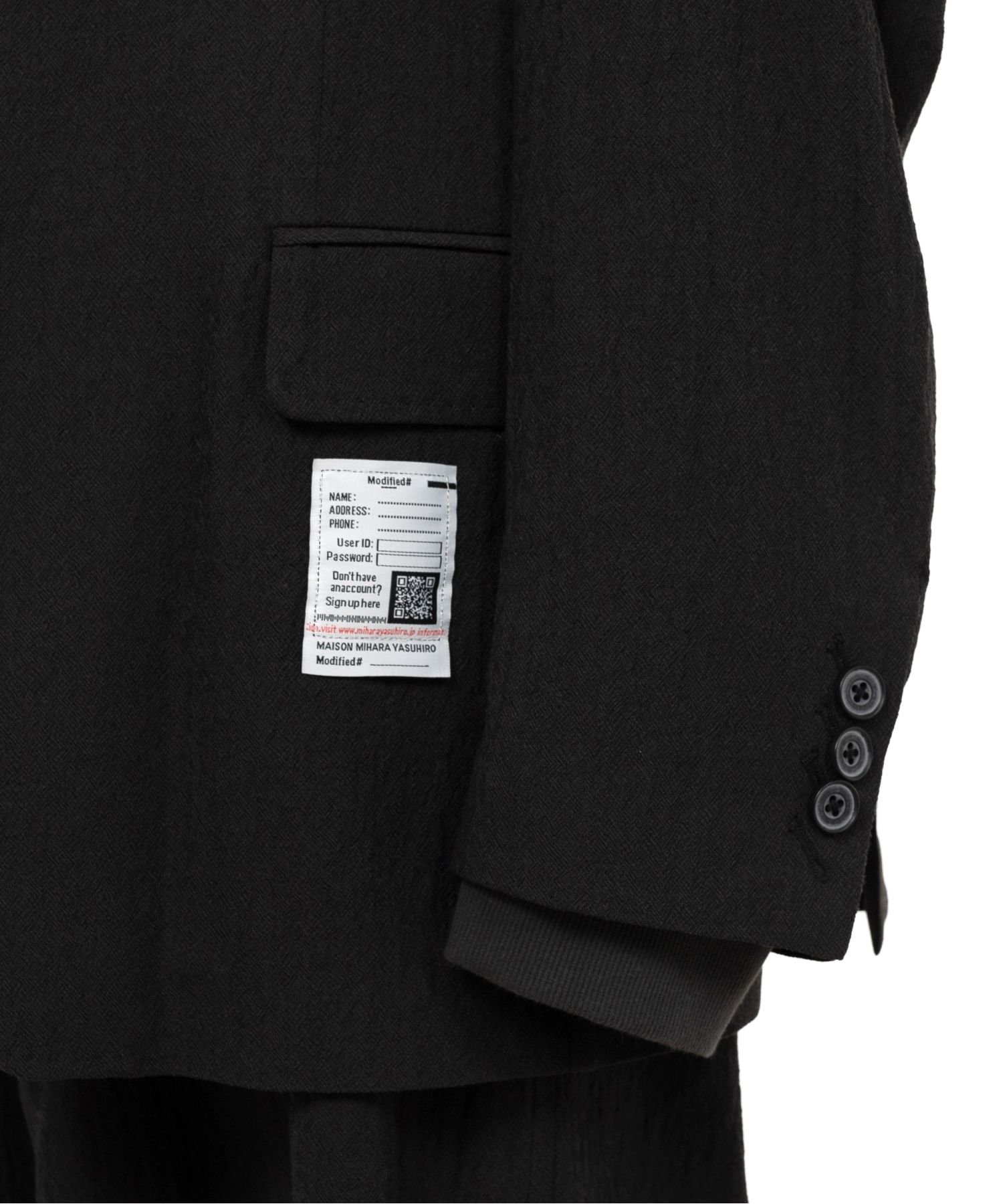 Triple Layered Wool Jacket