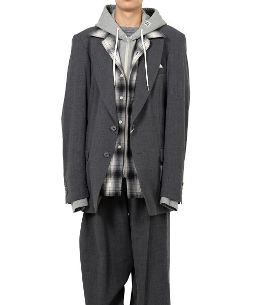 Triple Layered Wool Jacket