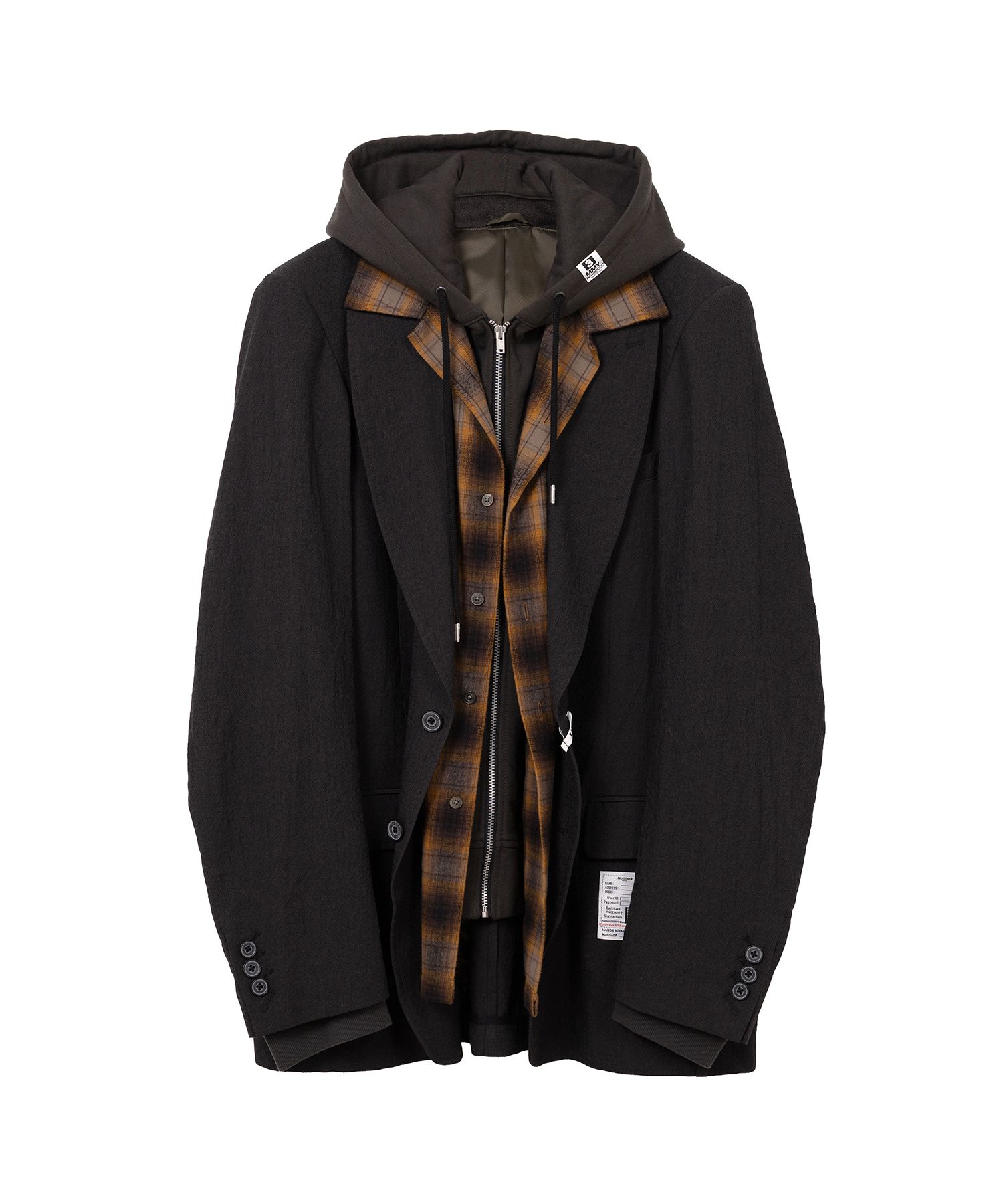 サカ ミハラヤスヒロ ジャケット Maison MIHARA YASUHIRO ONLINE STORE（メゾンミハラヤスヒロ