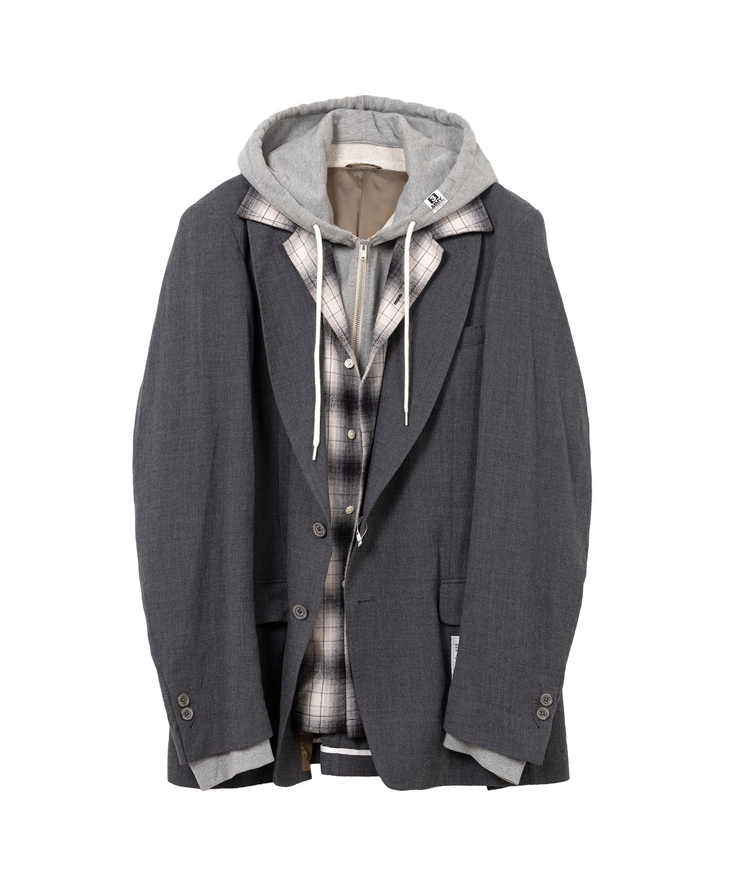 【極美品】MHL ウールジャケット Margaret Howell｜JACKETS (MHL BOXY WORKER JACKET - BLACK