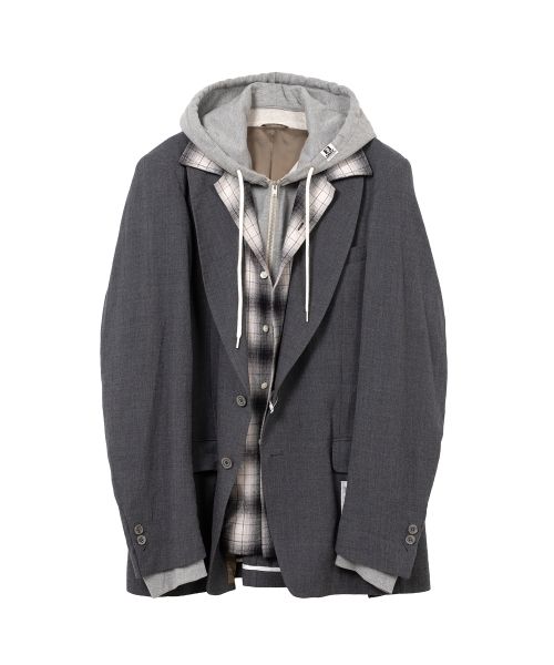 Triple Layered Wool Jacket