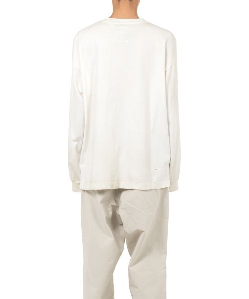 Dog Printed Embellished Distressed Long Sleeve T-shirt