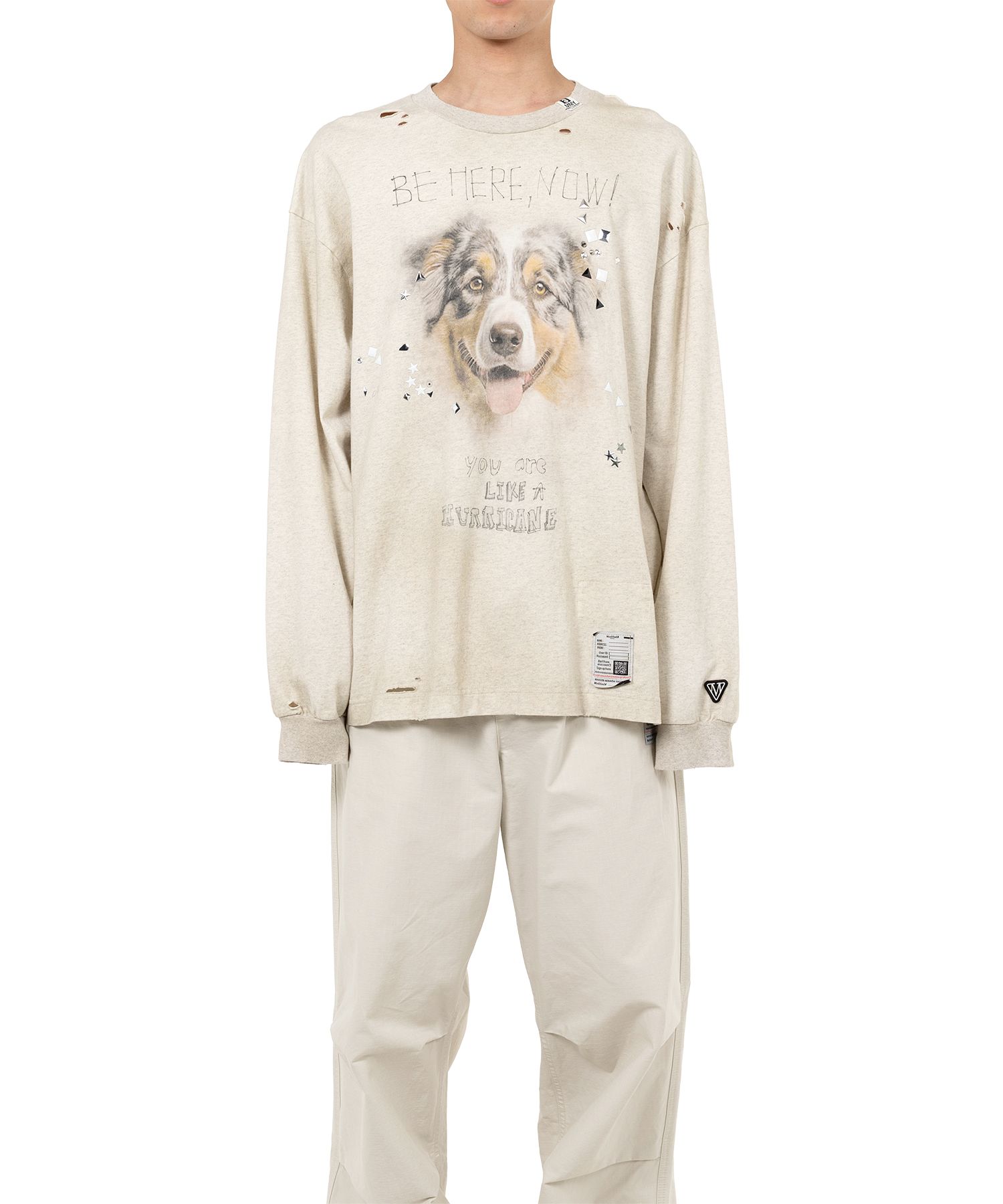 Maison Mihara Yasuhiro Dog Printed T ミハラヤスヒロ Tシャツ MAISON MIHARA YASUHIRO Maison メゾン ミハラヤスヒロ Dog