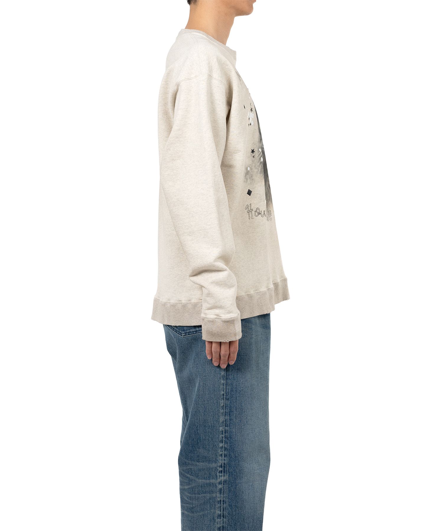 めい326A MIHARA YASUHIRO - SUNFADED ZIP-UP HOODIE