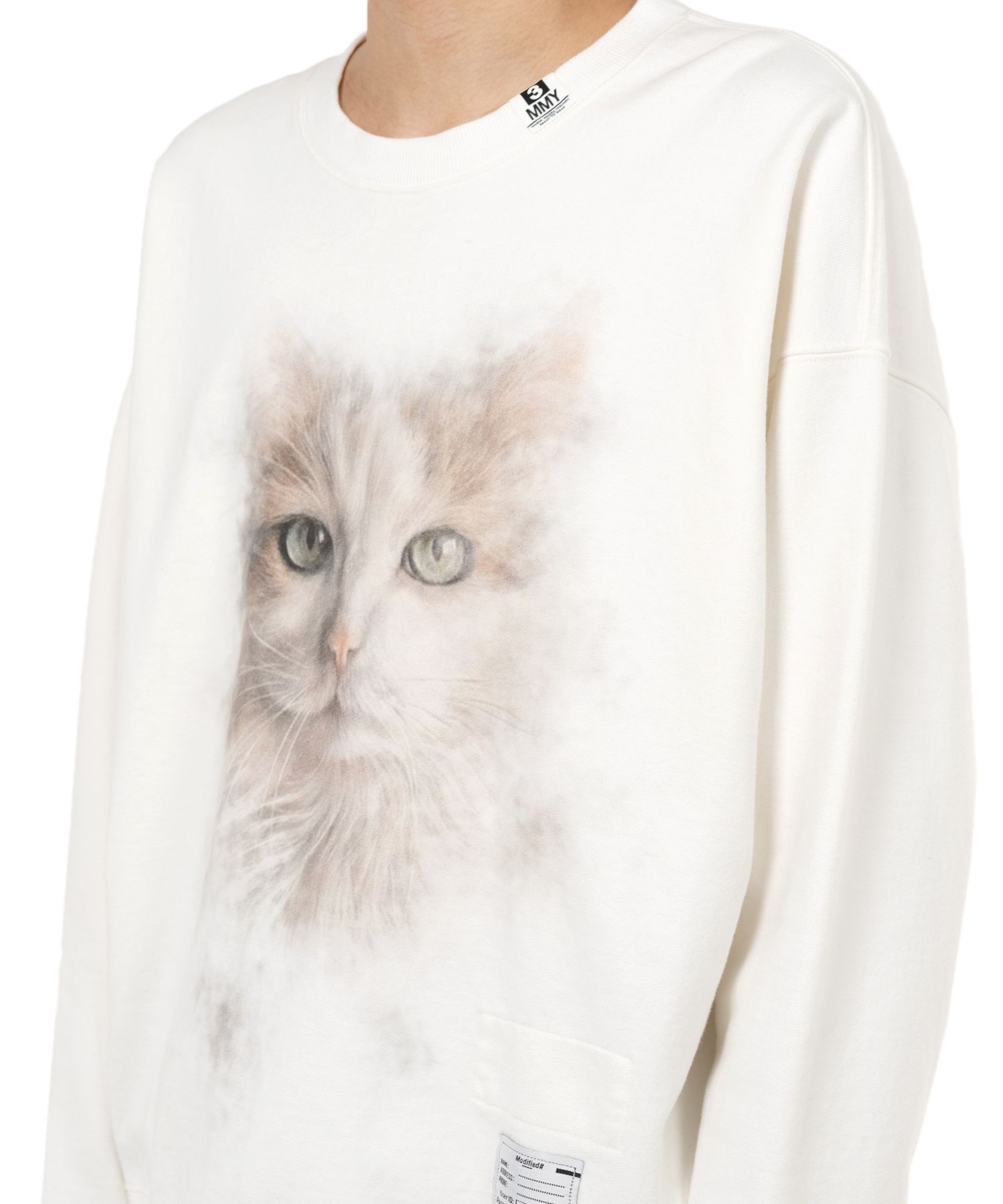 Cat Printed Sweatshirt