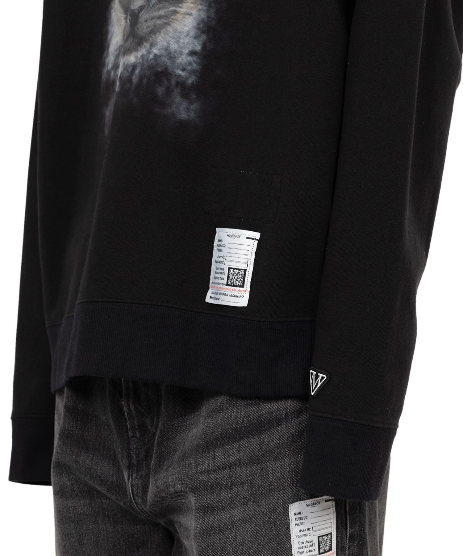 Cat Printed Sweatshirt