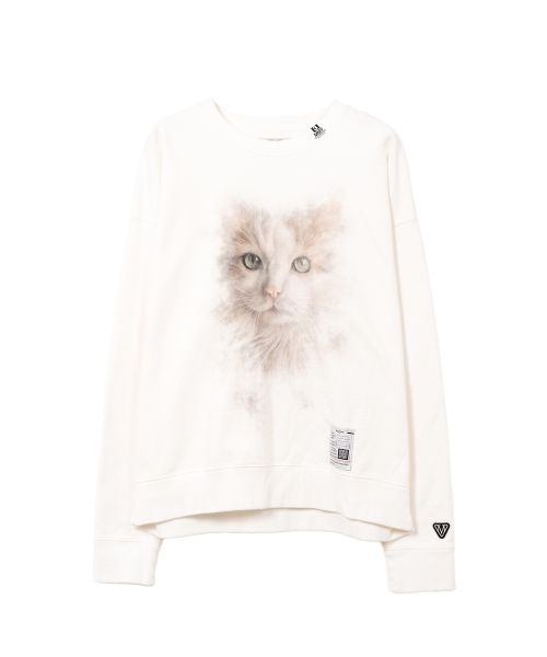 Cat Printed Sweatshirt