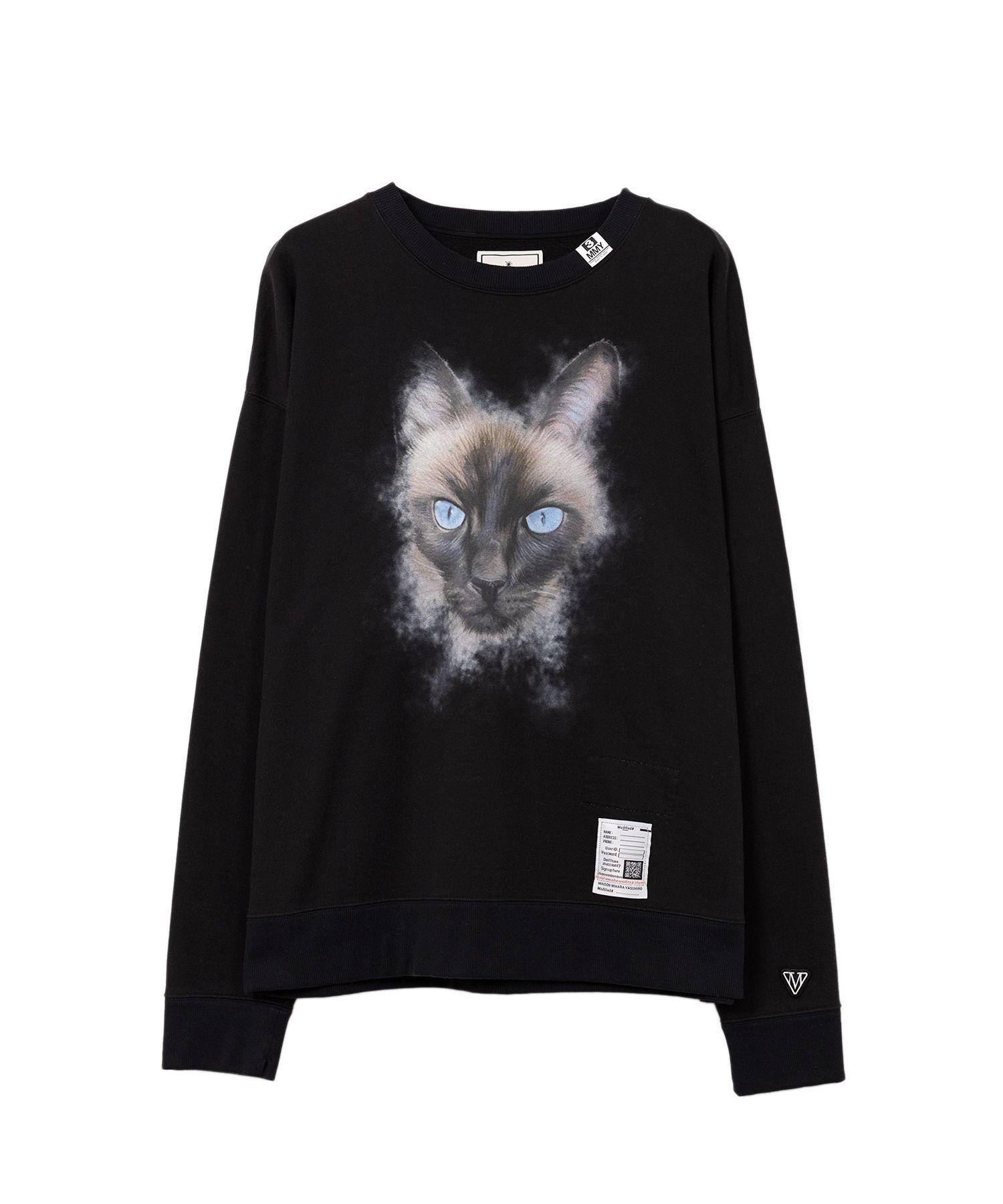 【MIHARAYASUHIRO】Cat Printed Sweatshirt ねこ ロンT 全3色 Maison MIHARA YASUHIRO ONLINE STORE(メゾンミハラヤスヒロ